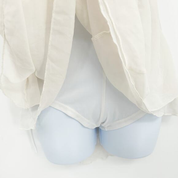 Lucy In The Sky Womens Fairy Coquette Embroidered Floral Halter Romper Size XS - Picture 3 of 9